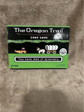 The Oregon Trail Card Game - by Pressman